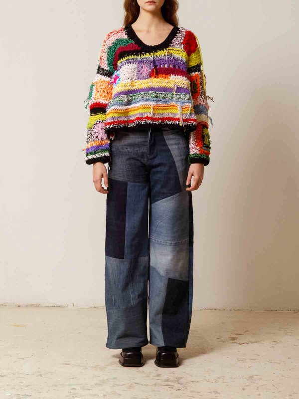 CAVIA: v necks - Ceci V-neck sweater