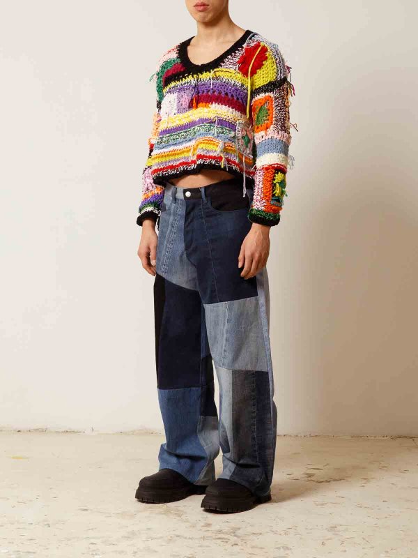 CAVIA: maglia collo a v online - Maglia Ceci scollo a V