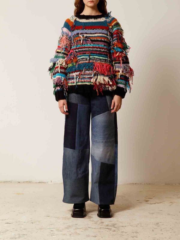 CAVIA: クルーネック - クルーネック - マルチカラー