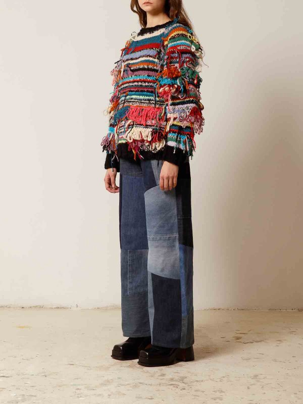 CAVIA: クルーネック online - クルーネック - マルチカラー