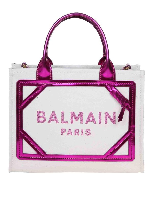 Balmain: Handtaschen - Shopper - Bunt