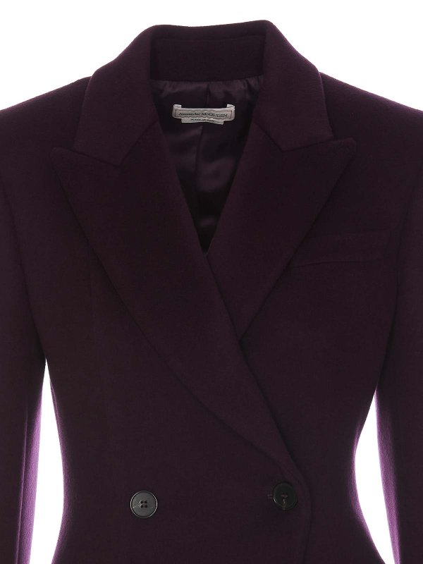 Coat shop online: ALEXANDER MCQUEEN