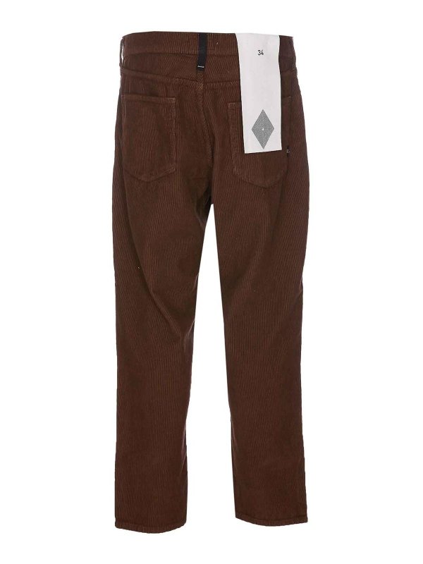 AMISH: Jeans évasés online - Jean Bootcut - Marron