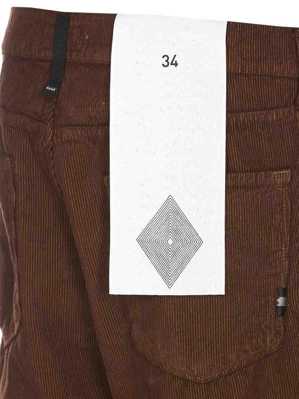 The Best Shops AMISH: Jeans évasés - Jean Bootcut - Marron