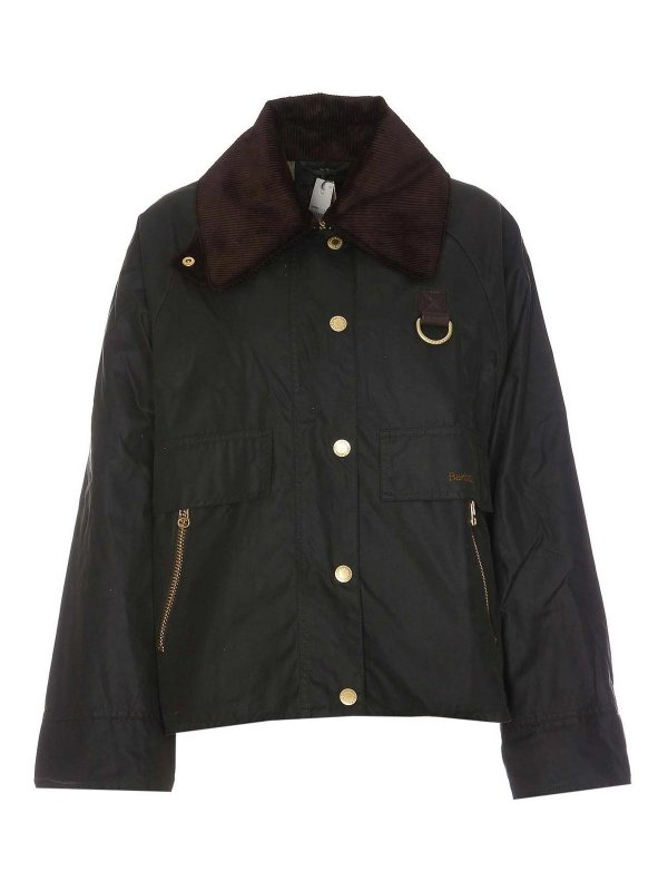 BARBOUR: casual jackets - Catton wax jacket