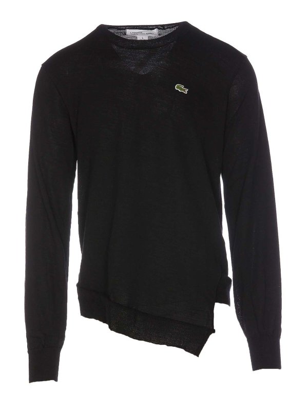 COMME DES GARCONS: Pull col rond - Pull Col Rond - Noir