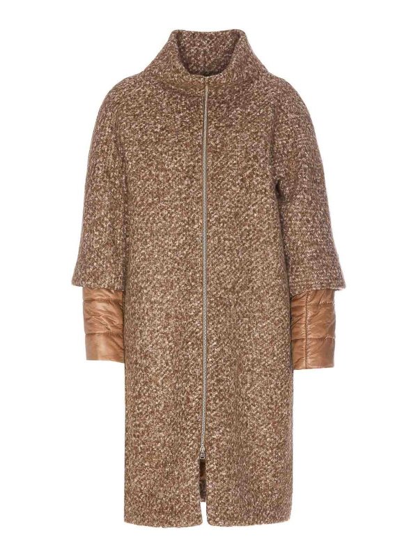 HERNO: short coats - New curly coat