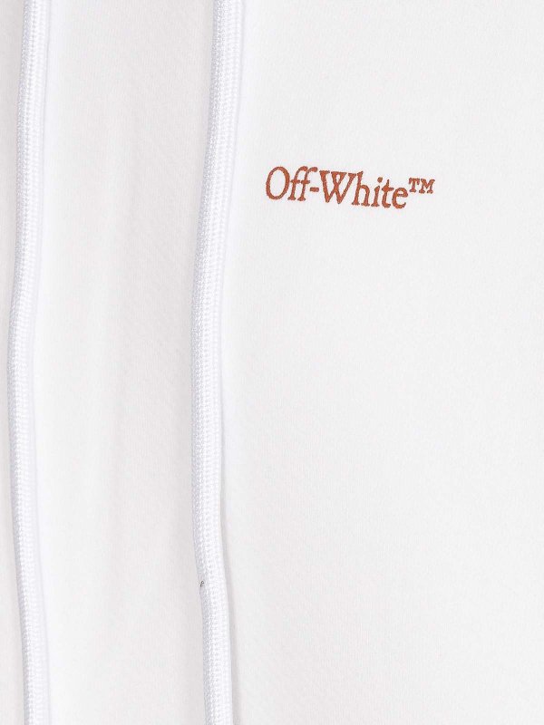 Off-White Hoodie - White - Men | OMBB085F23FLE0070127
