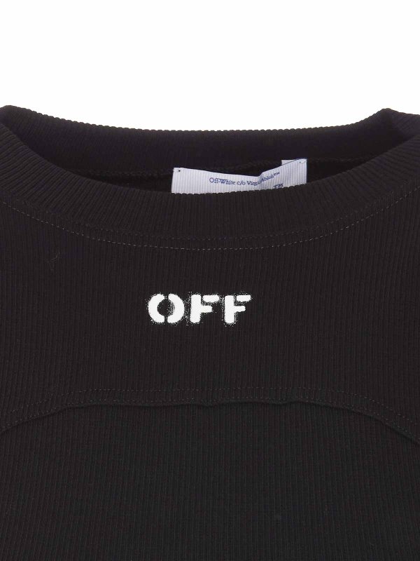 Off stamp logo top shop online: OFF-WHITE