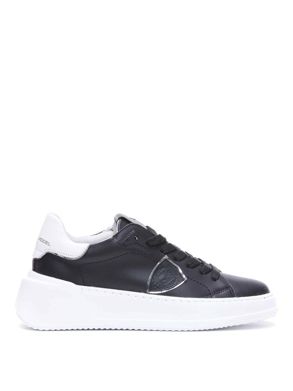 PHILIPPE MODEL: trainers - Leather sneakers