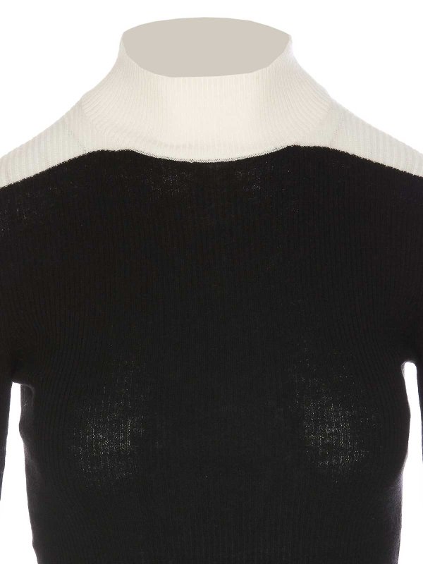 クルーネック - 黒 shop online: ESSENTIEL ANTWERP