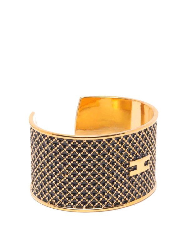 ELISABETTA FRANCHI: Bracelets & Bangles online - Rigid bracelet with logo