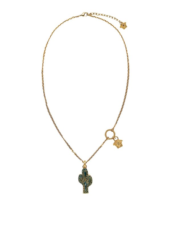 VERSACE: Collier - Colliers - Or