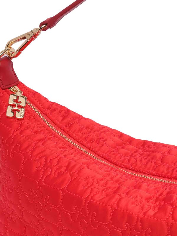 Medium butterfly hand bag shop online: GANNI