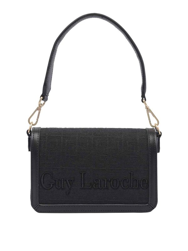 GUY LAROCHE: クロスボディバッグ - クロスボディバッグ - 黒
