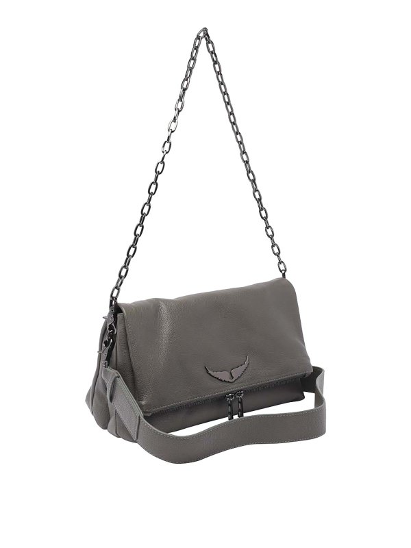 Cross body bags Zadig&Voltaire Rocky grained crossbody bag LWBA00008098