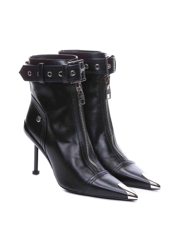Pump booties shop online: ALEXANDER MCQUEEN