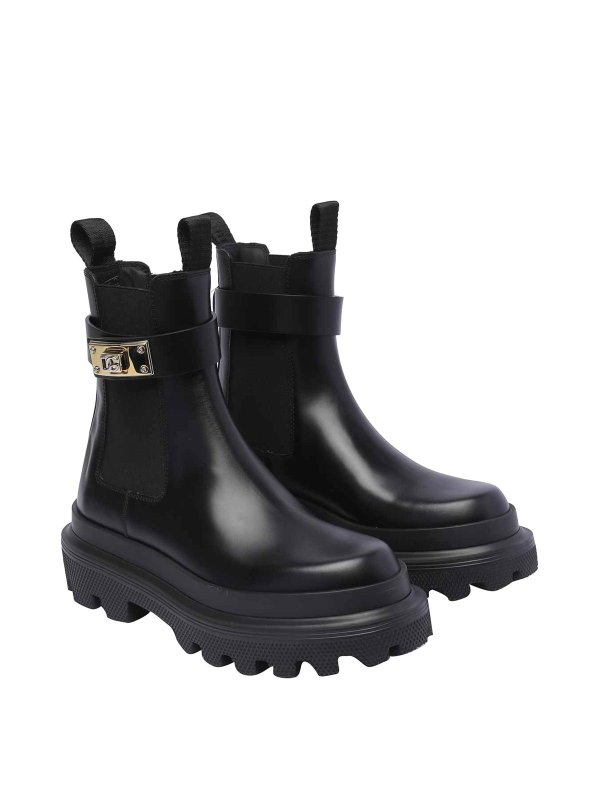 DOLCE & GABBANA: Botines online - Botines - Negro