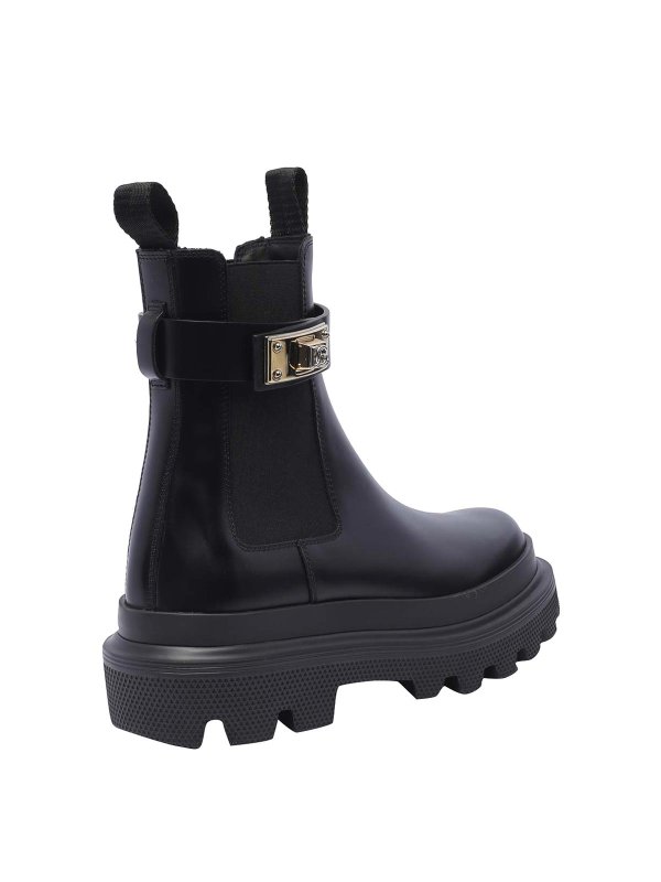 The Best Shops DOLCE & GABBANA: Botines - Botines - Negro