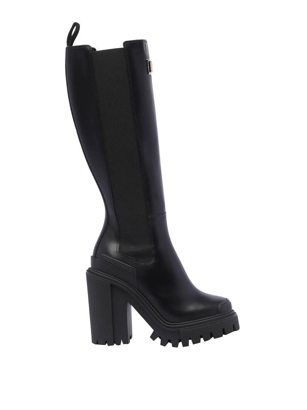 DOLCE & GABBANA: Bottes - Bottes - Noir
