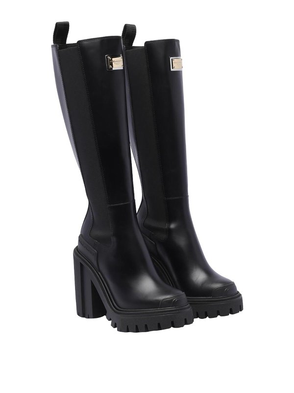 DOLCE & GABBANA: Bottes online - Bottes - Noir