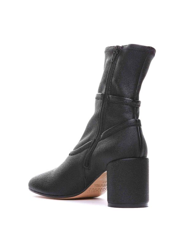 The Best Shops MM6 MAISON MARGIELA: ブーティー - アンクルブーツ - 黒