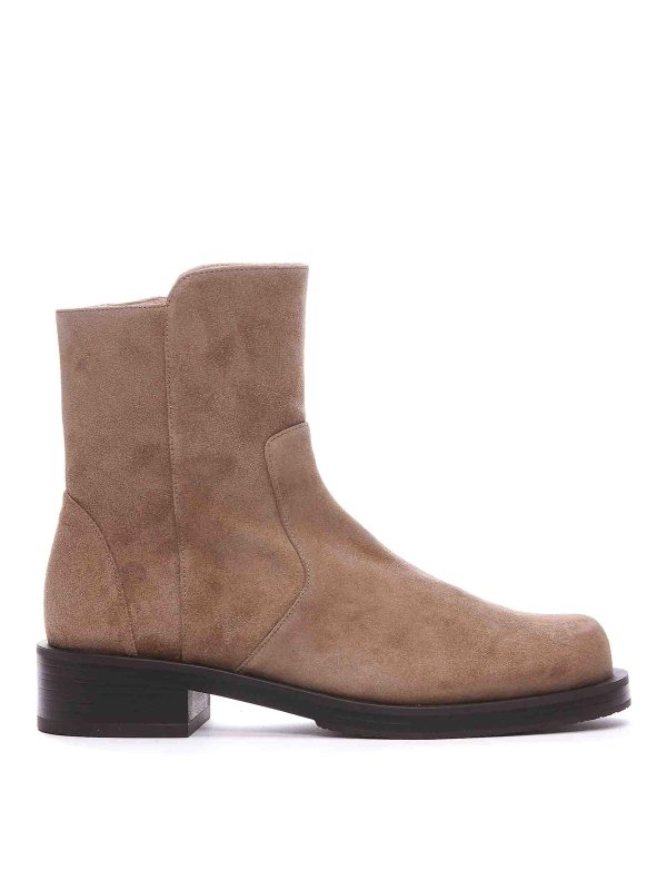 Stuart Weitzman: ankle boots - Bold zip booties