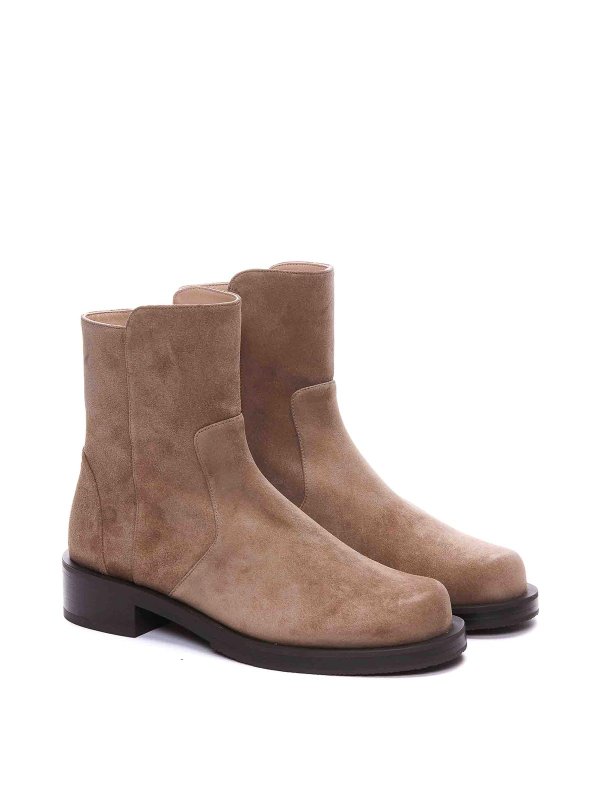 Bold zip booties shop online: Stuart Weitzman
