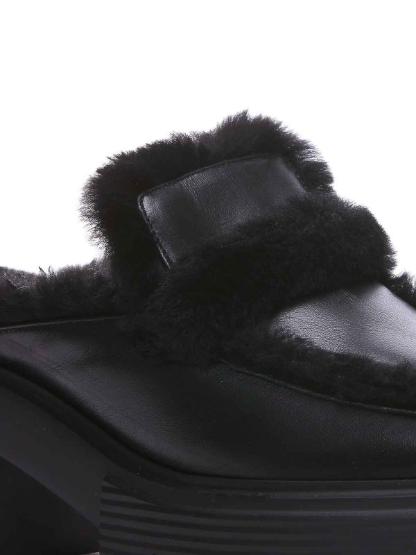 The Best Shops Stuart Weitzman: classiche - Stuart Weitzman Mules Neri con Logo