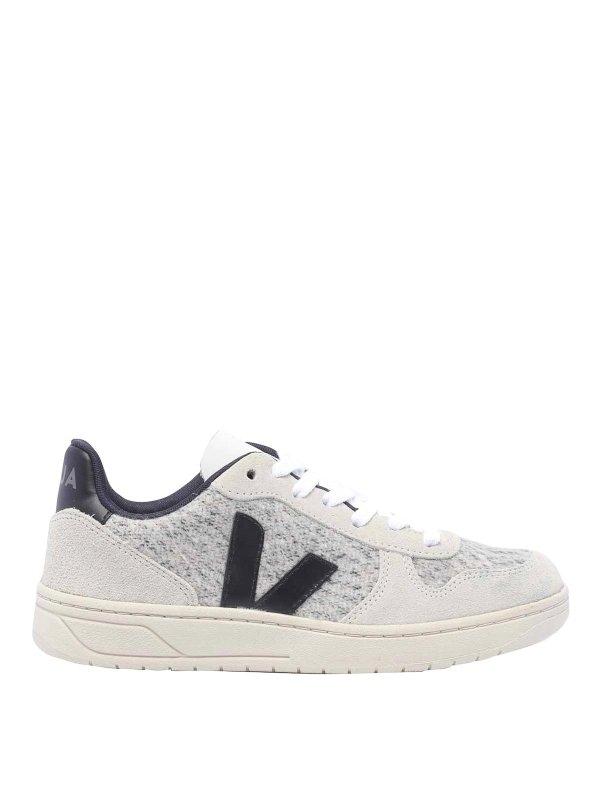 VEJA: trainers - Panchic Flannel Sneakers with Logo