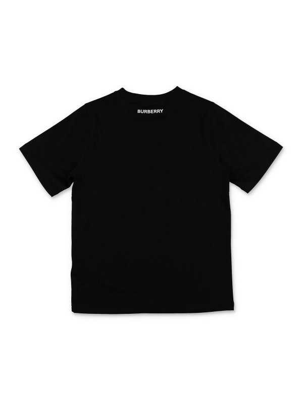 BURBERRY: t-shirt online - Maglietta nera da ragazzo