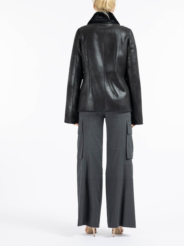 leather jacket shop online: BETTA CORRADI