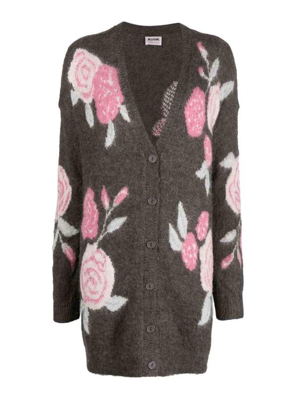 BLUGIRL: Cárdigans - Cárdigan - Gris