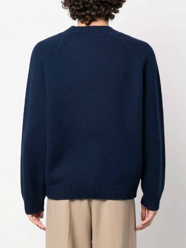 Crew necks Kenzo - Target logo jumper - FD65PU4103BC77