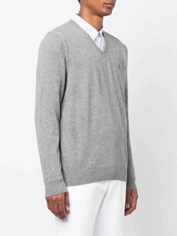 POLO RALPH LAUREN buy online クルーネック - グレー