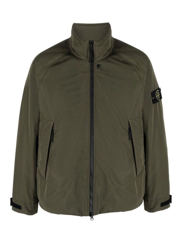STONE ISLAND: casual jackets - Compass Windbreaker