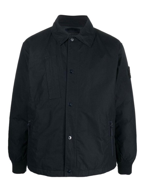 STONE ISLAND: casual jackets - Compass-patch jacket