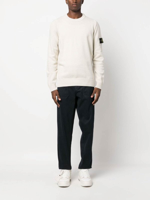 STONE ISLAND buy online Compass Patch Crew Neck