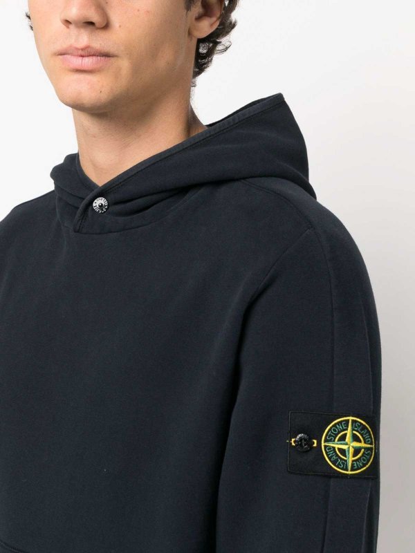 STONE ISLAND: スウェット＆セーター online - スウェットシャツ/セーター - ブルー