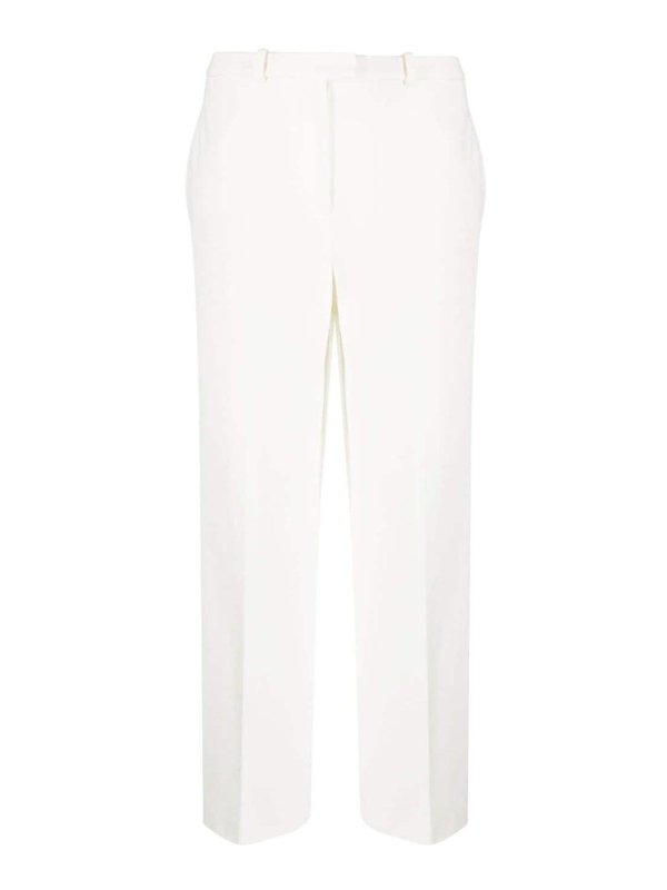 Pinko: Trousers Shorts - Cropped Straight Leg Trousers