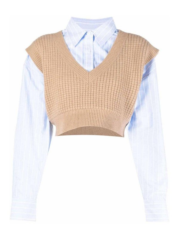 ALEXANDER WANG: vests - Knitted Vest