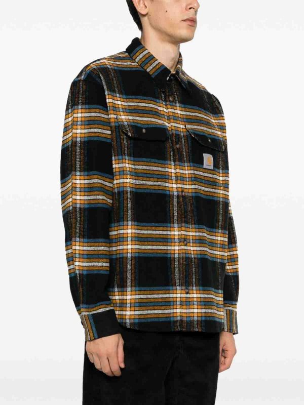 シャツ - ブルー shop online: CARHARTT