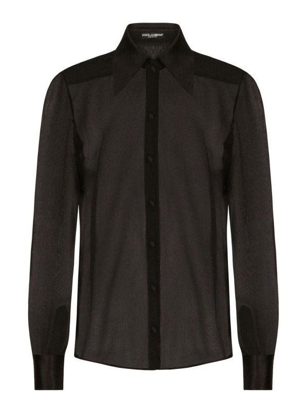 DOLCE & GABBANA: Chemises - Chemise - Noir