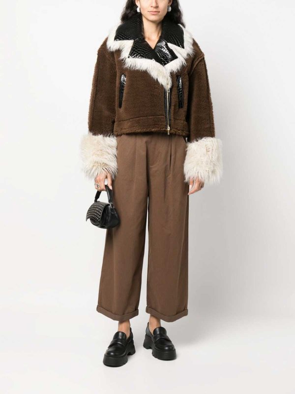 Pinko buy online Faux-Shearling Jacket