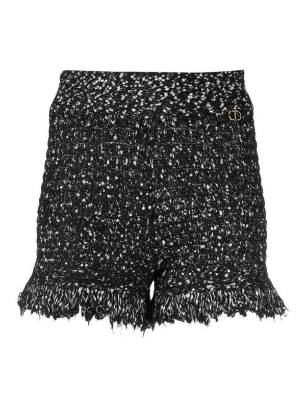 TWINSET: トラウザーショーツ - ショートパンツ - 白