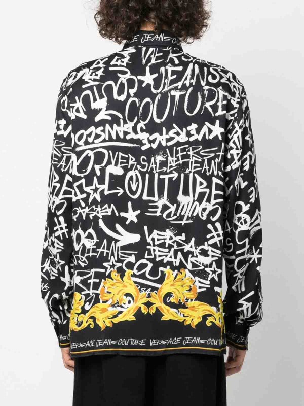 Versace Jeans Couture buy online ブーツカットジーンズ - 黒