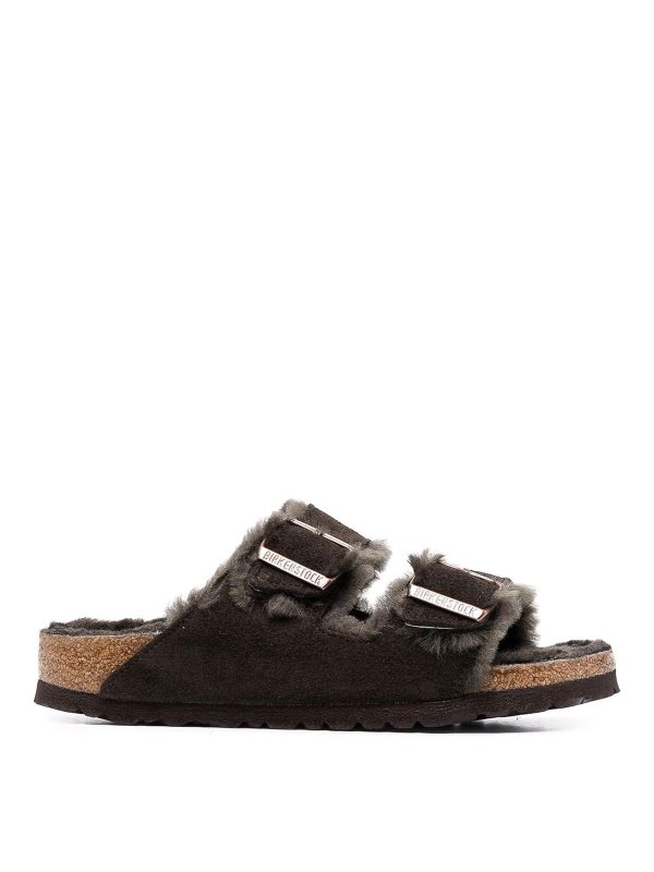 BIRKENSTOCK: sandals - Shearling Sandals