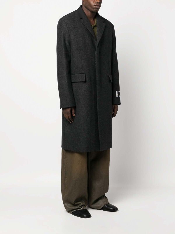 Acne Studios: cappotti corti online - Cappotto monopetto