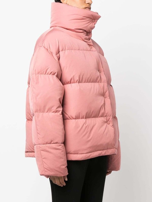 Acne Studios: casual jackets online - Logo-print puffer jacket