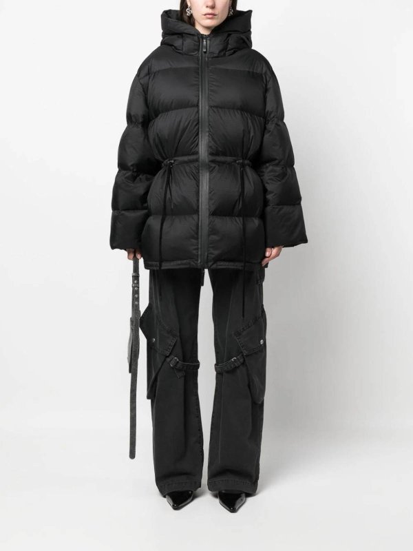 The Best Shops Acne Studios: casual jackets - Hooded puffer jacket